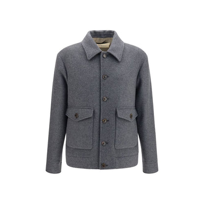 Valentino Garavani Gray Wool Oves Aries Jacket