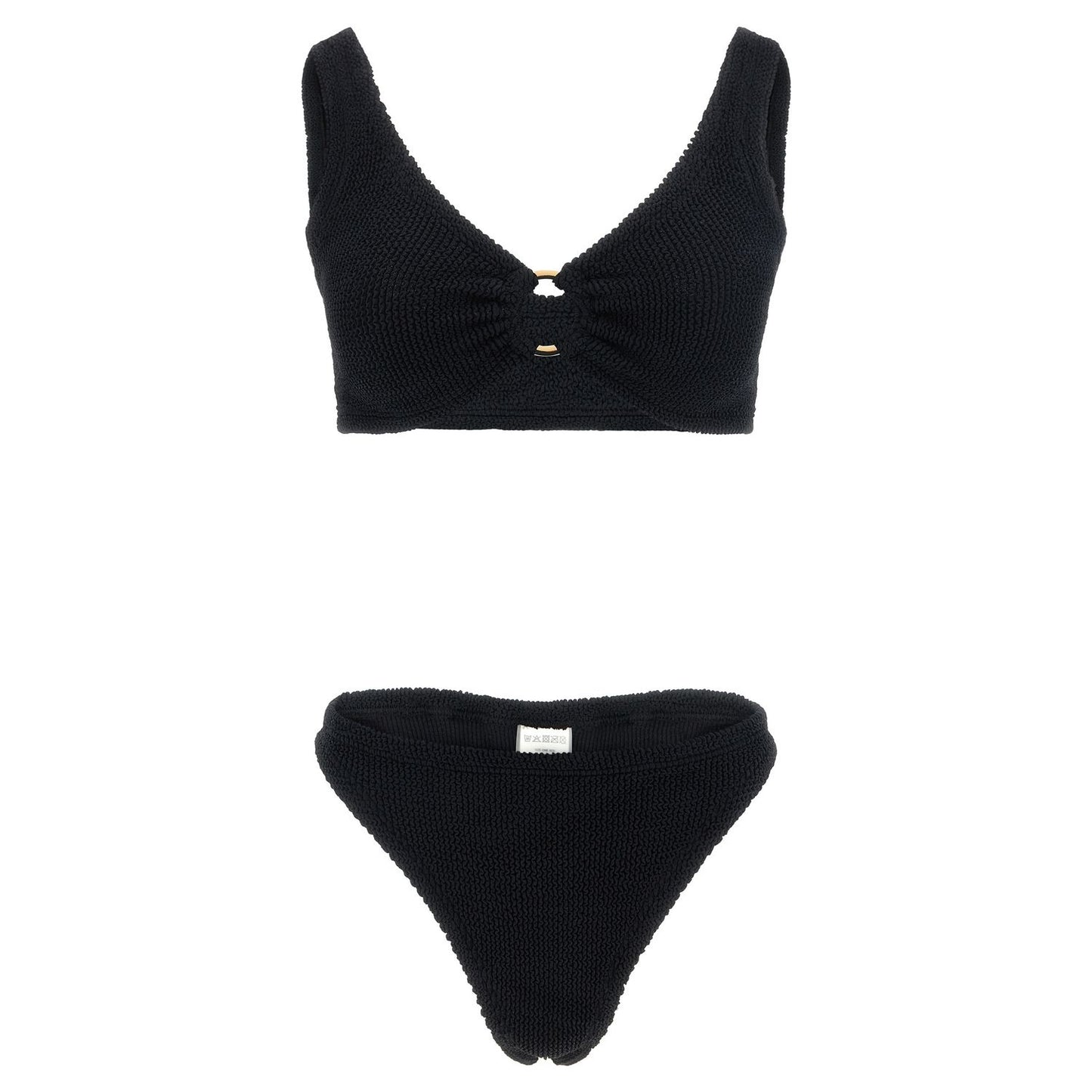 Hunza G Black Polyamide Bikini