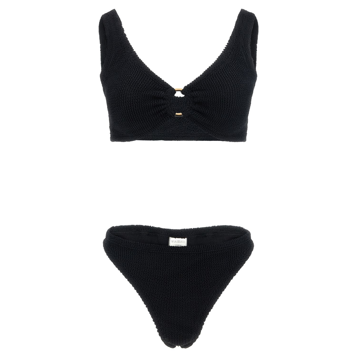 Hunza G Black Polyamide Bikini