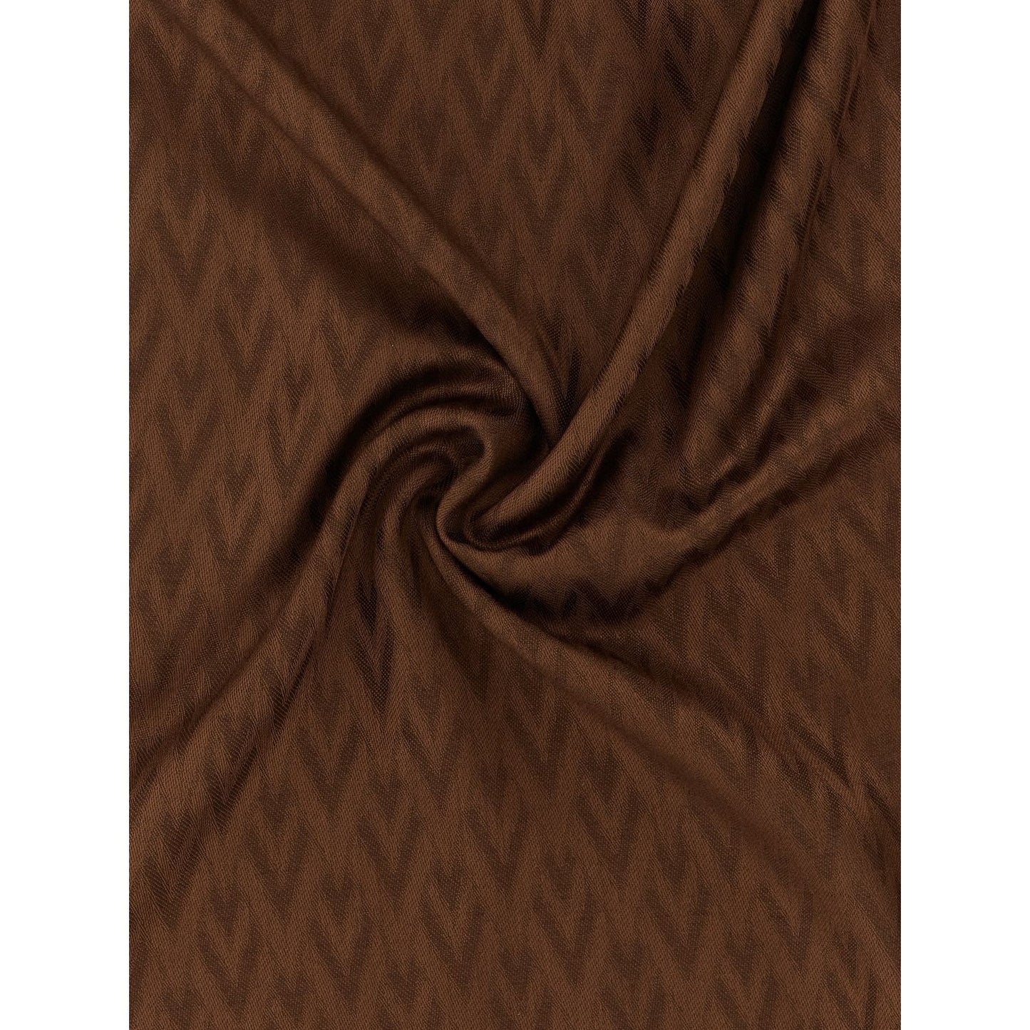 Valentino Garavani Brown Silk Scarf