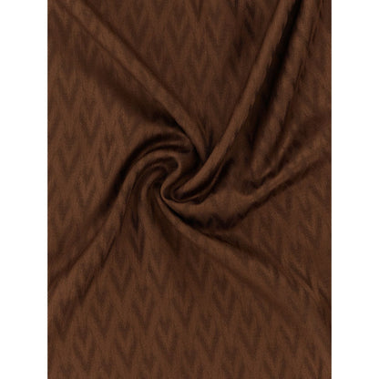 Valentino Garavani Brown Silk Scarf