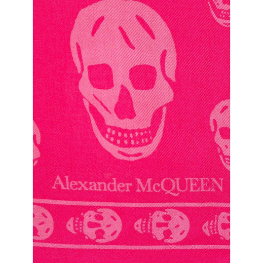 Alexander McQueen Scarfs Fuchsia Scarves Hats & Gloves Alexander Mcqueen