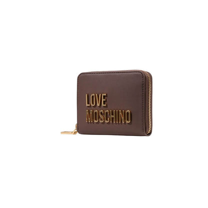 Love Moschino Brown Polyethylene Wallet