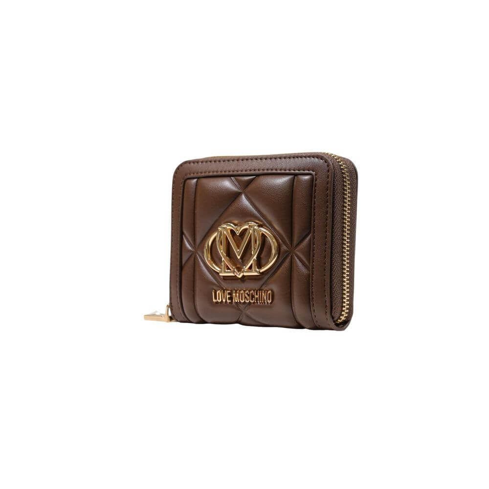 Love Moschino Brown Polyethylene Wallet