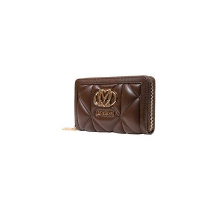 Love Moschino Brown Polyethylene Wallet