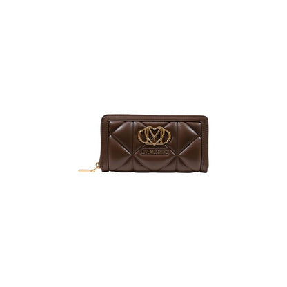 Love Moschino Brown Polyethylene Wallet
