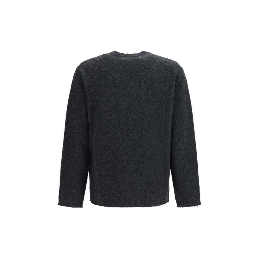 Golden Goose Gray Wool Oves Aries Sweatshirt