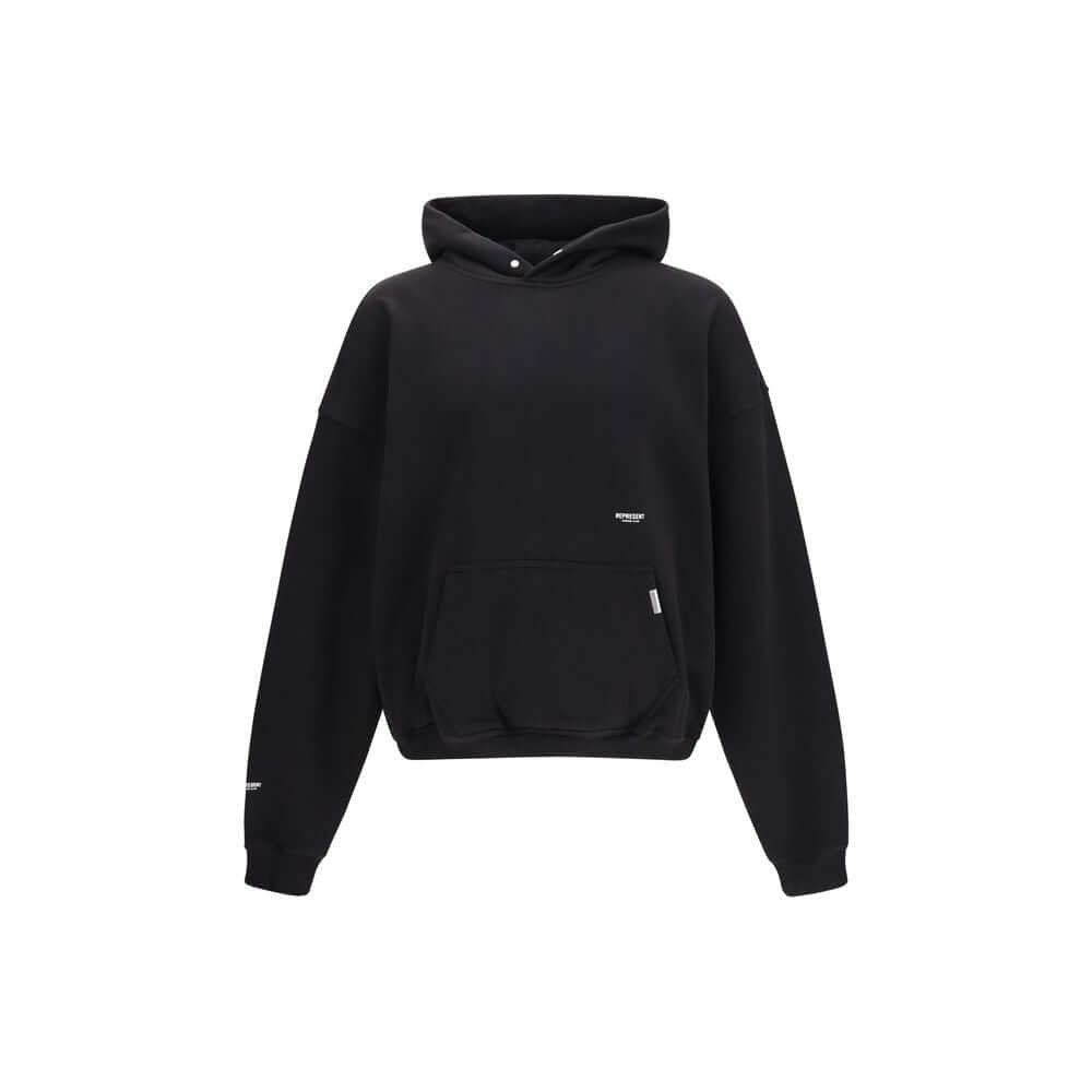 Represent Black Cotton Sweatshirt