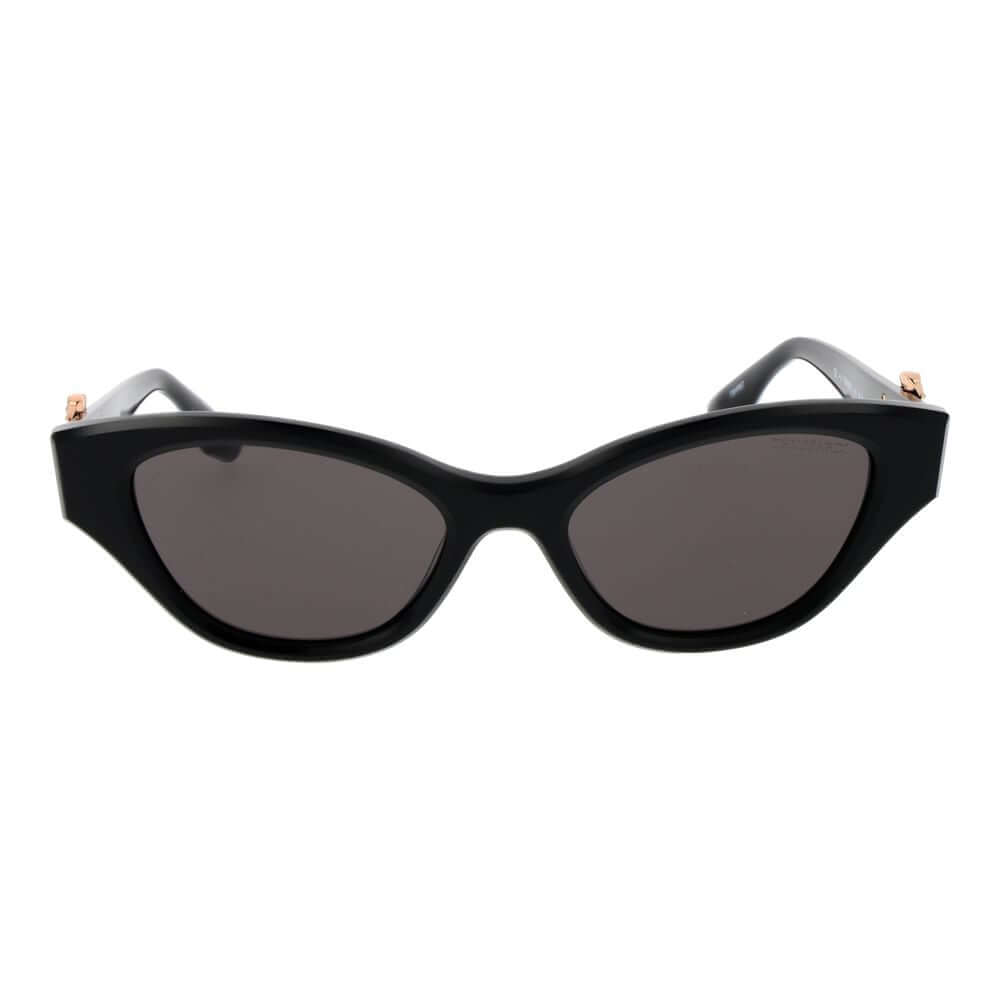 Trussardi Black Acetate Sunglasses
