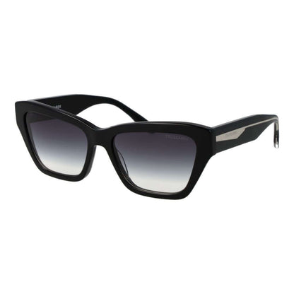 Trussardi Black Acetate Sunglasses