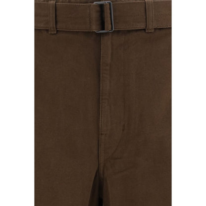 Lemaire Brown Cotton Casual Pants