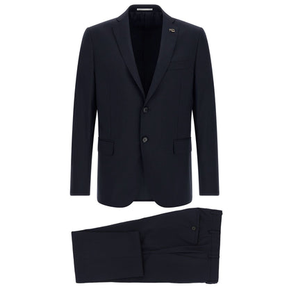 Pal Zileri Blue Wool Suit