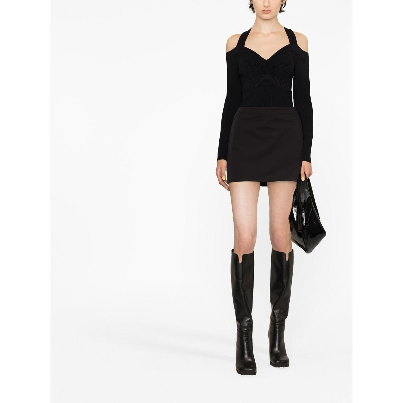 Alexander McQueen Top Black Topwear Alexander Mcqueen