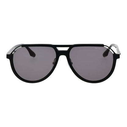 Trussardi Black Acetate Sunglasses