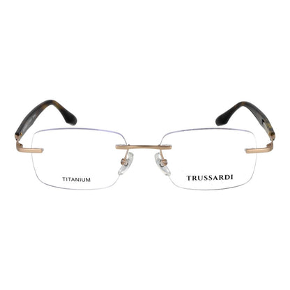 Trussardi Gold Stainless Steel Glasses (Frames)