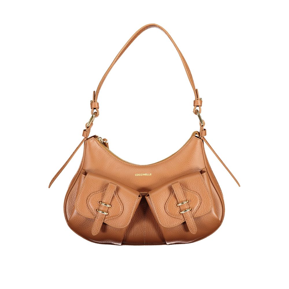 Coccinelle Brown Leather Handbag