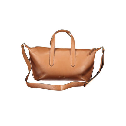 Coccinelle Brown Leather Handbag
