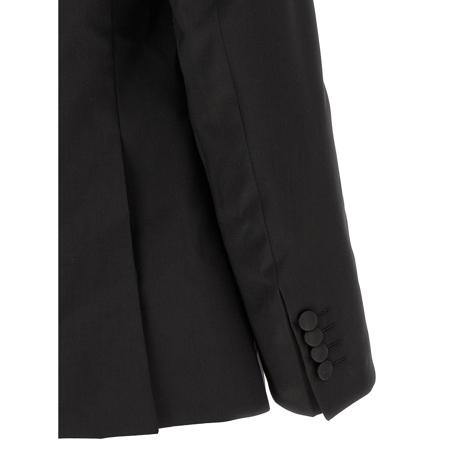 Pal Zileri Black Wool Two-Piece Suit