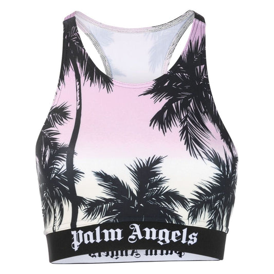 Palm Angels Top Purple Topwear Palm Angels