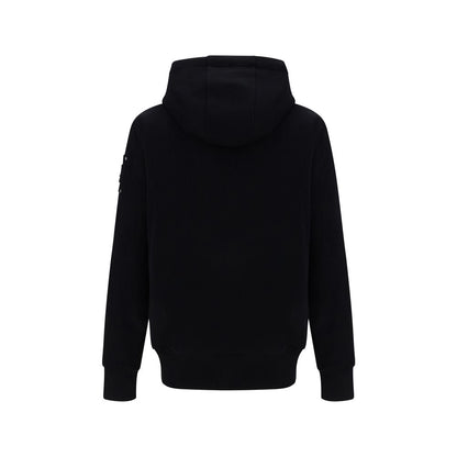 Moose Knuckles Black Polyester Hoodie