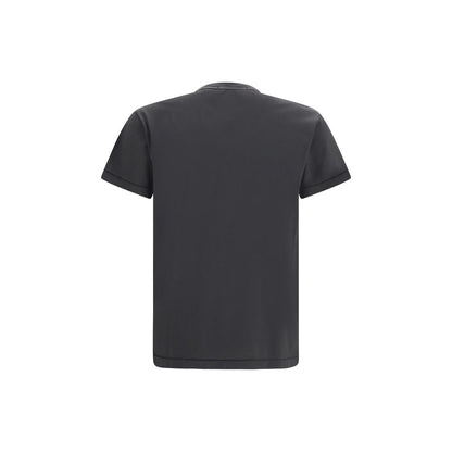 Stone Island Gray Cotton T-Shirt