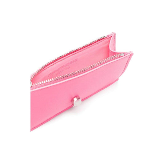 Alexander McQueen Wallets Pink Wallets Alexander Mcqueen