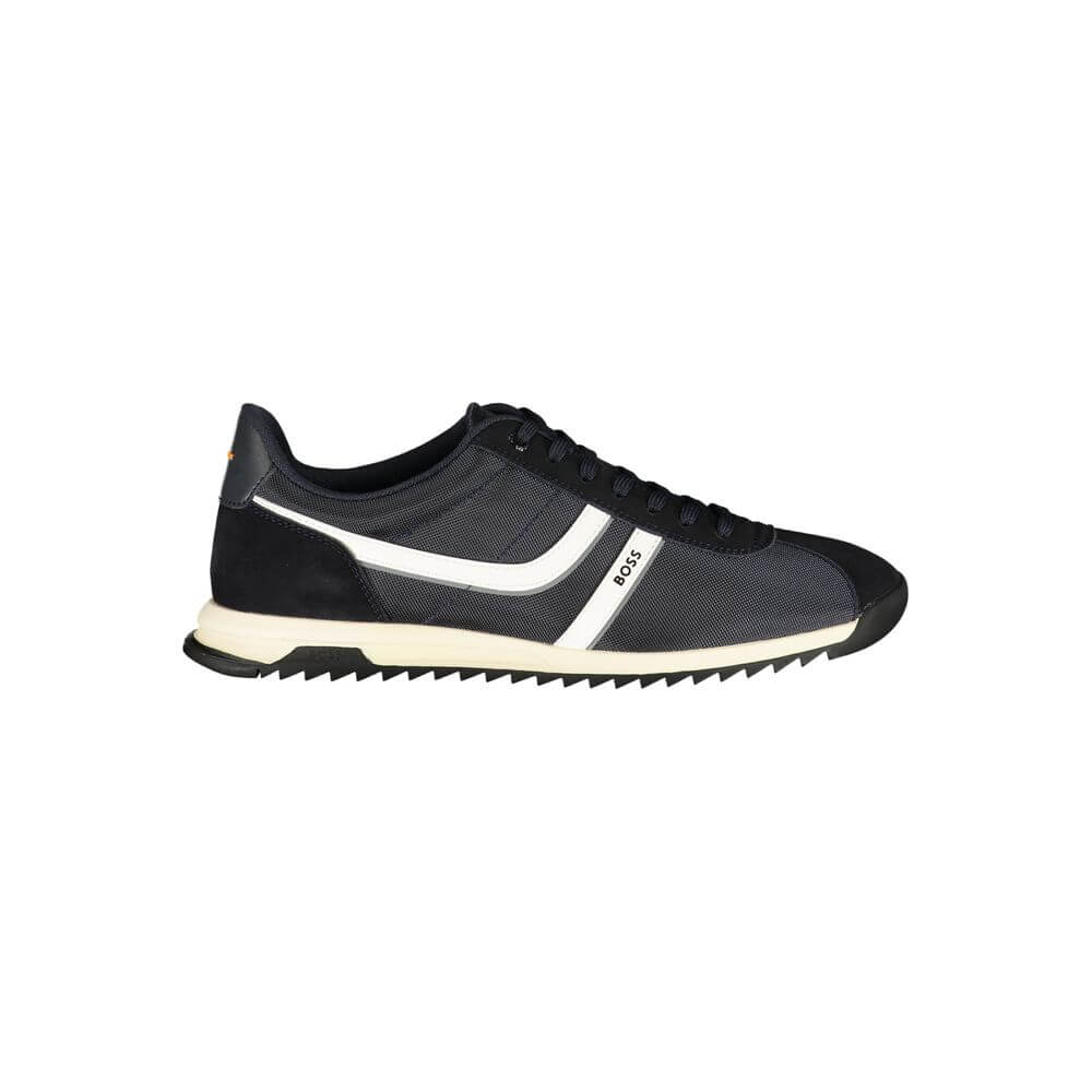 Hugo Boss Blue Polyurethane Men's Sneaker