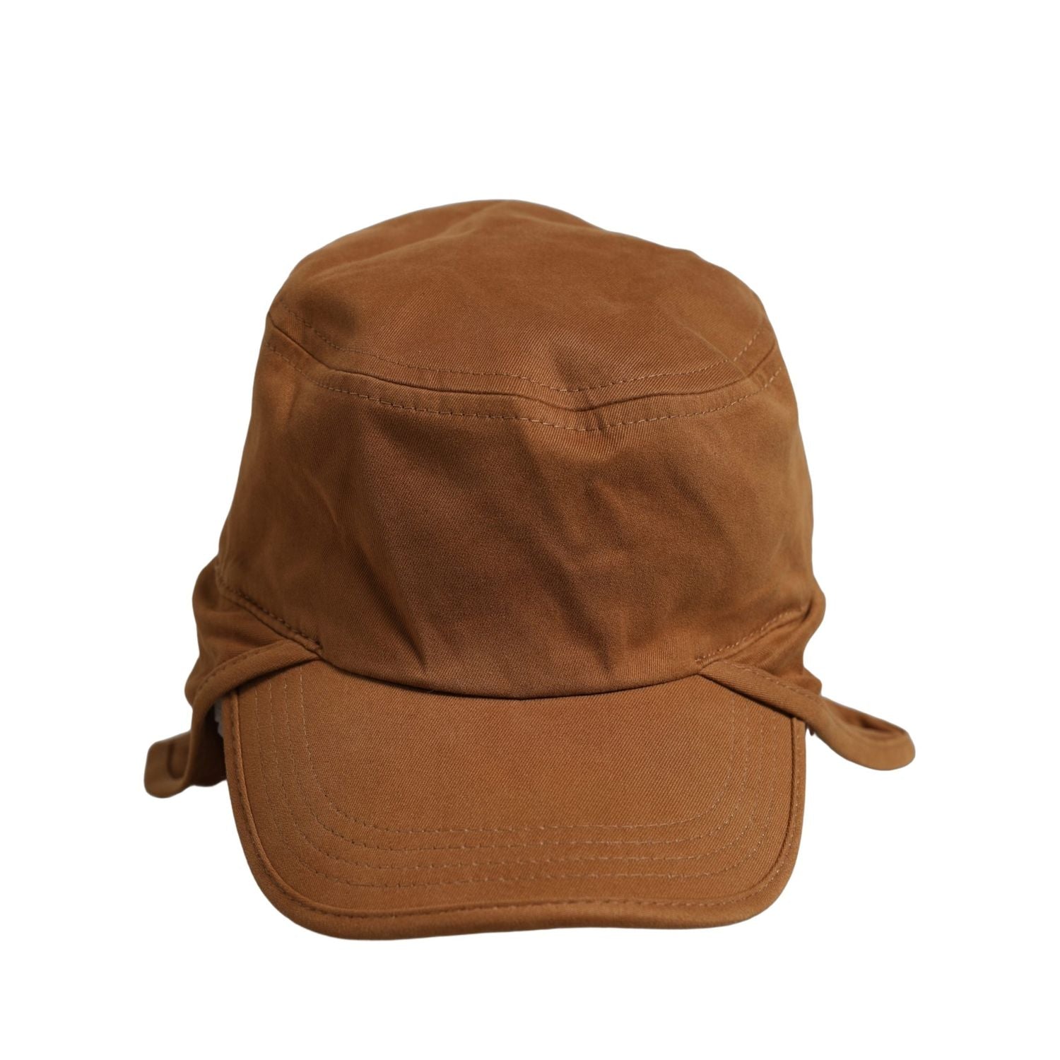 Dolce & Gabbana Men Brown Cotton Double Brim Baseball Cap Hat
