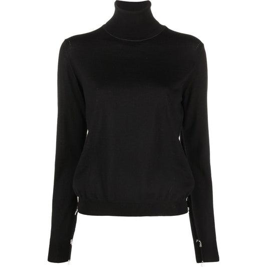 Maison Margiela Sweaters Black Topwear Maison Margiela