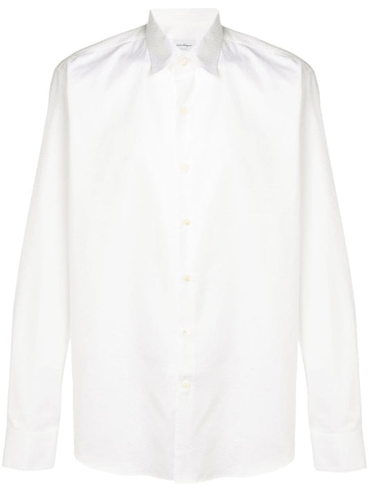 Ferragamo Shirts White Shirts Ferragamo