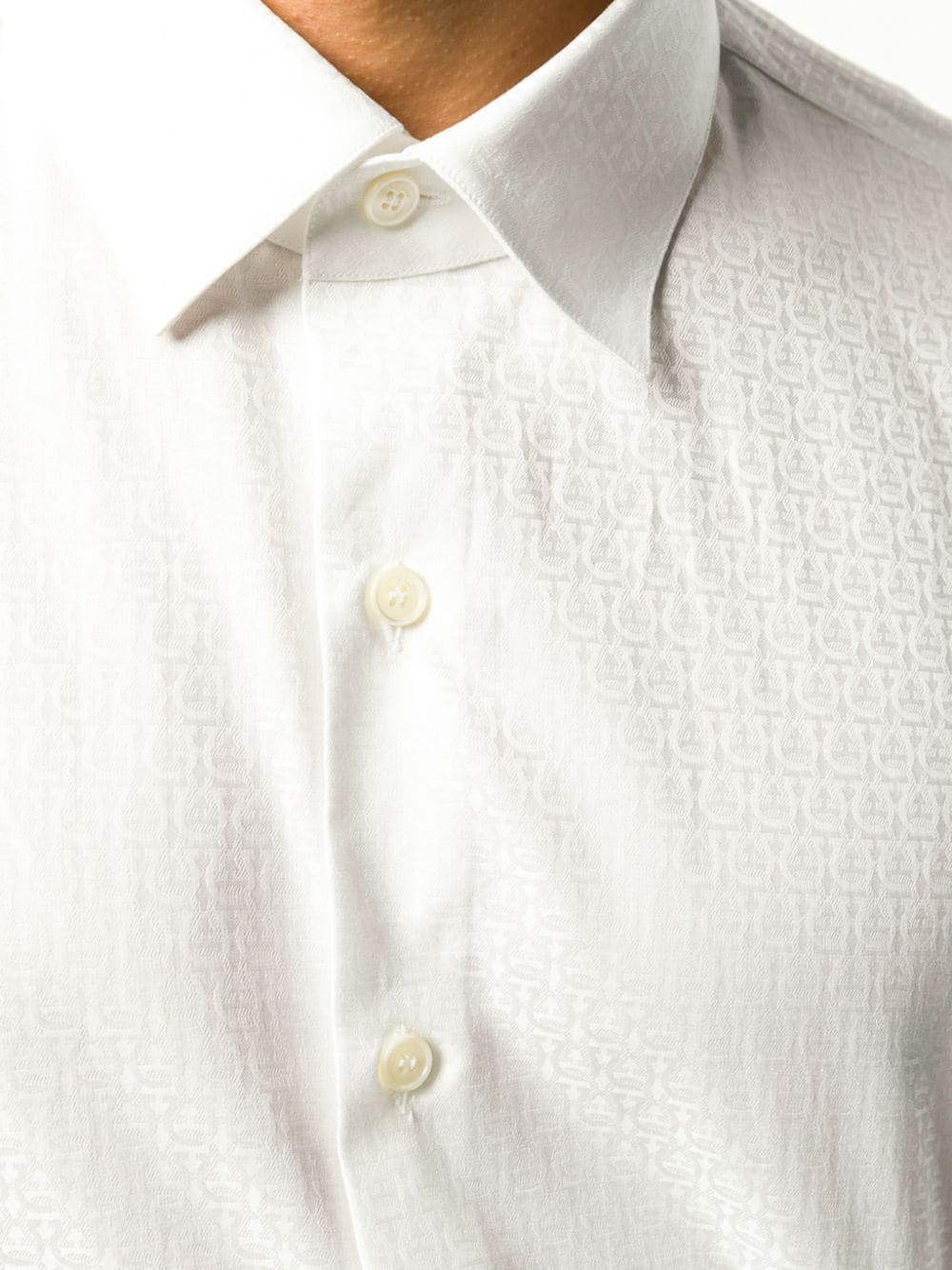 Ferragamo Shirts White Shirts Ferragamo