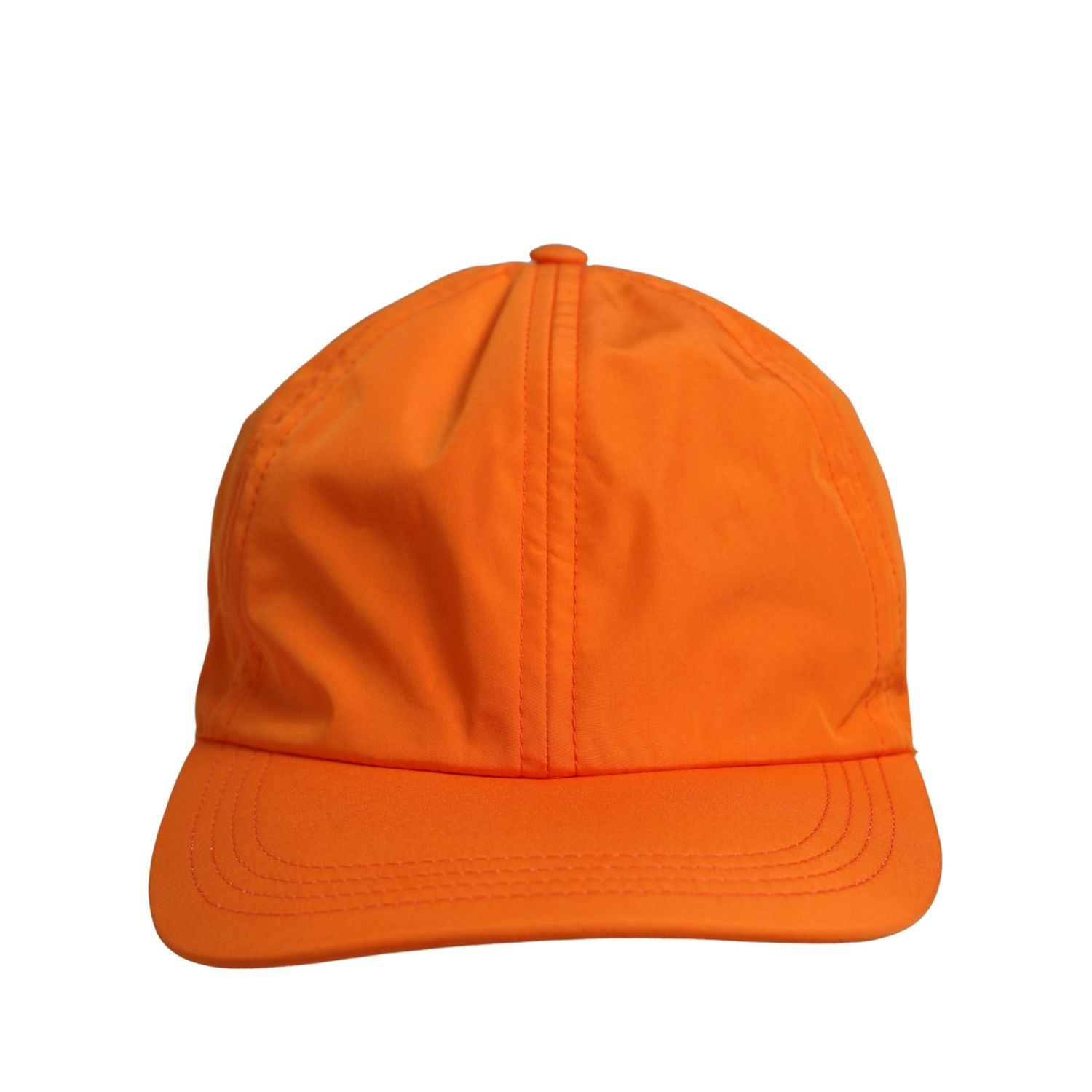 Dolce & Gabbana Men Orange Polyester Baseball Cap 6 Panels Hat