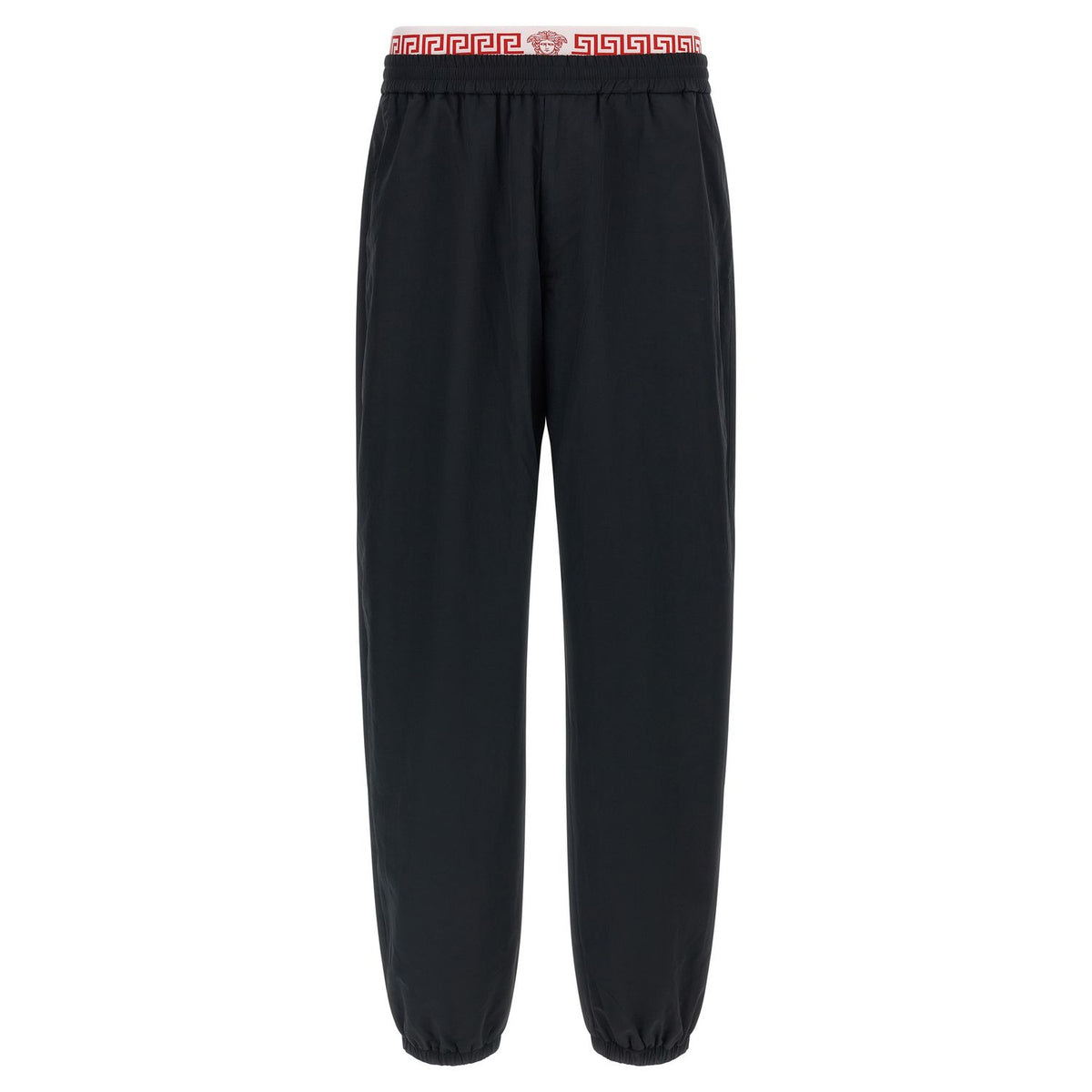 Versace Black Polyamide Joggers (Workout Pants)