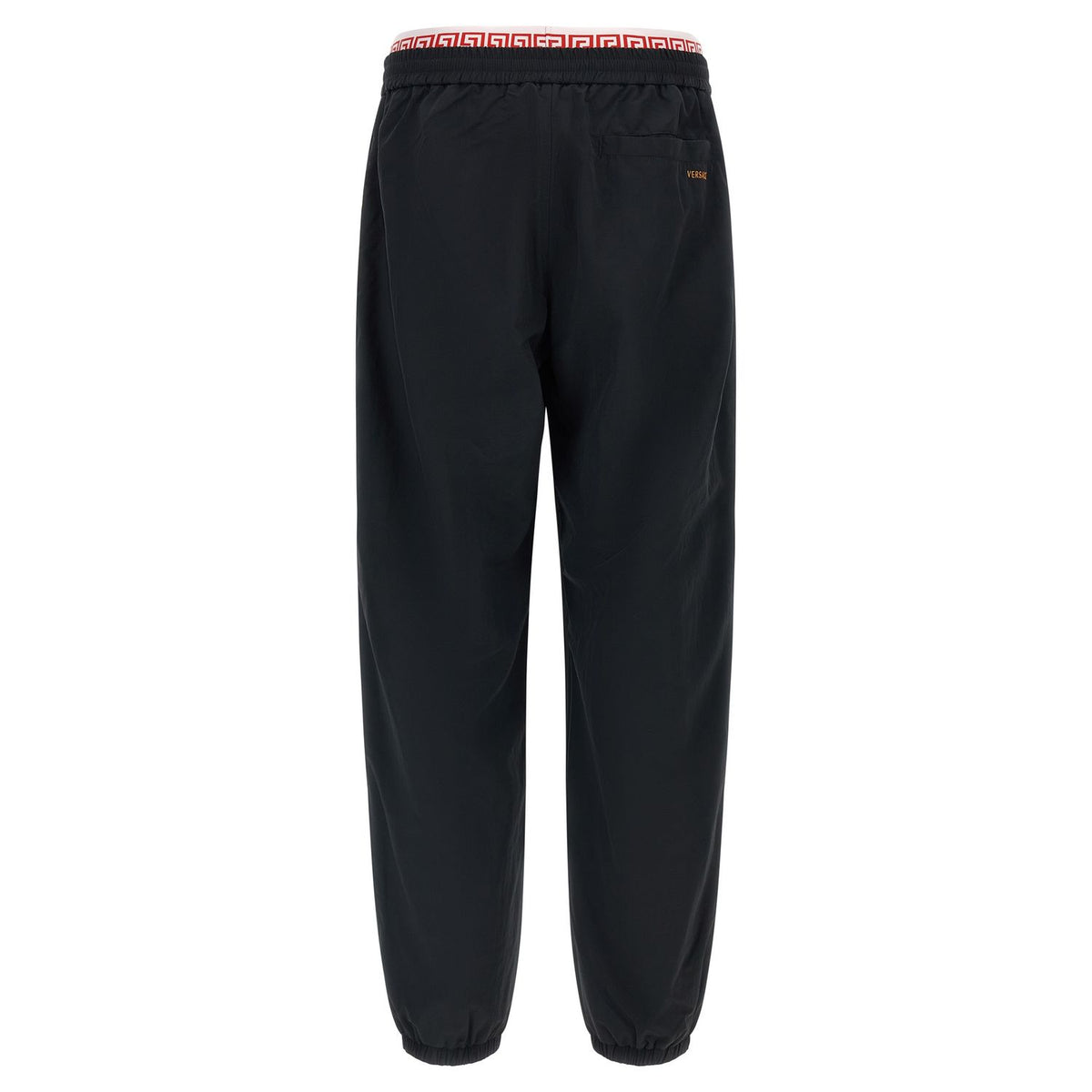 Versace Black Polyamide Joggers (Workout Pants)