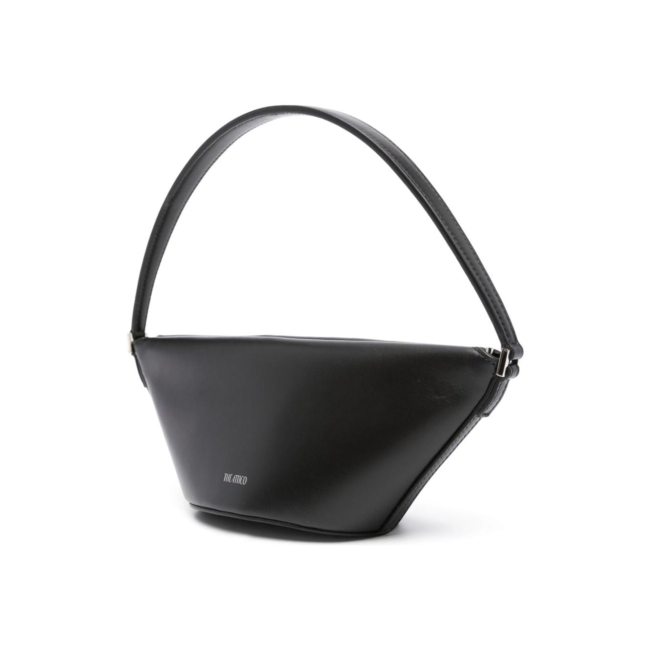 The Attico Piccola leather shoulder Bag Black Shoulder The Attico