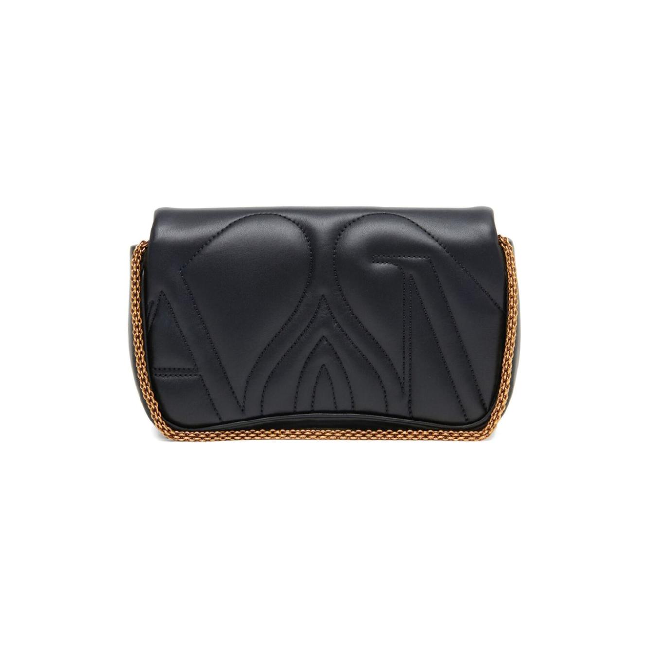 Alexander McQueen black lambskin smooth grain Shoulder Bag Shoulder Alexander Mcqueen