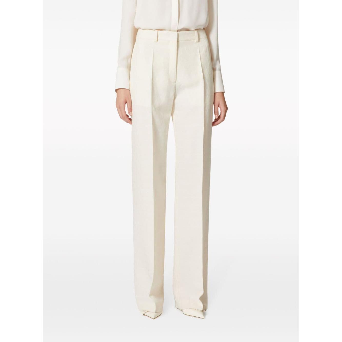 Valentino Trousers White Trousers Valentino