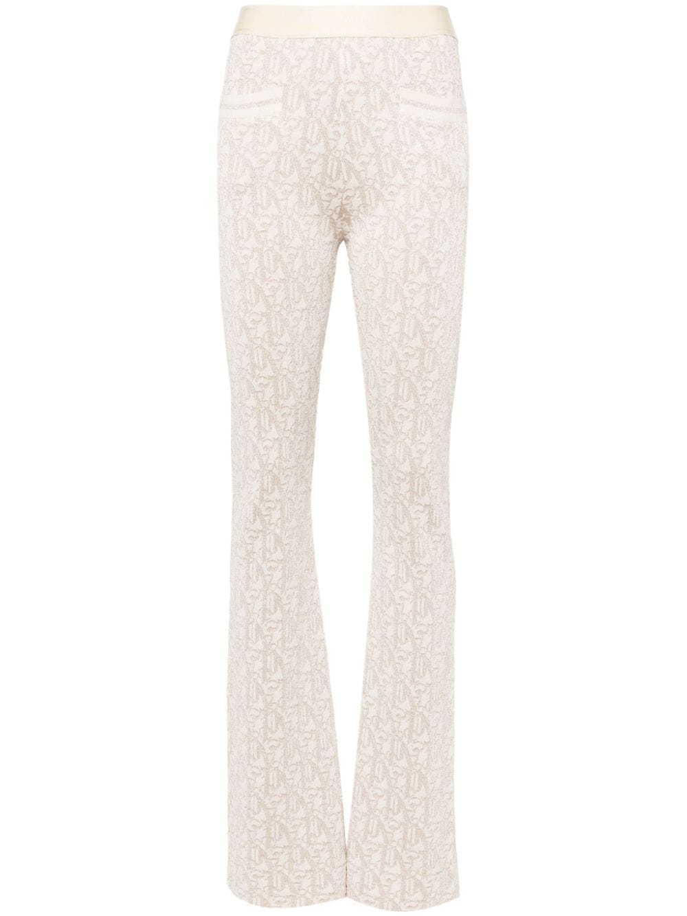 Palm Angels Trousers White Trousers Palm Angels