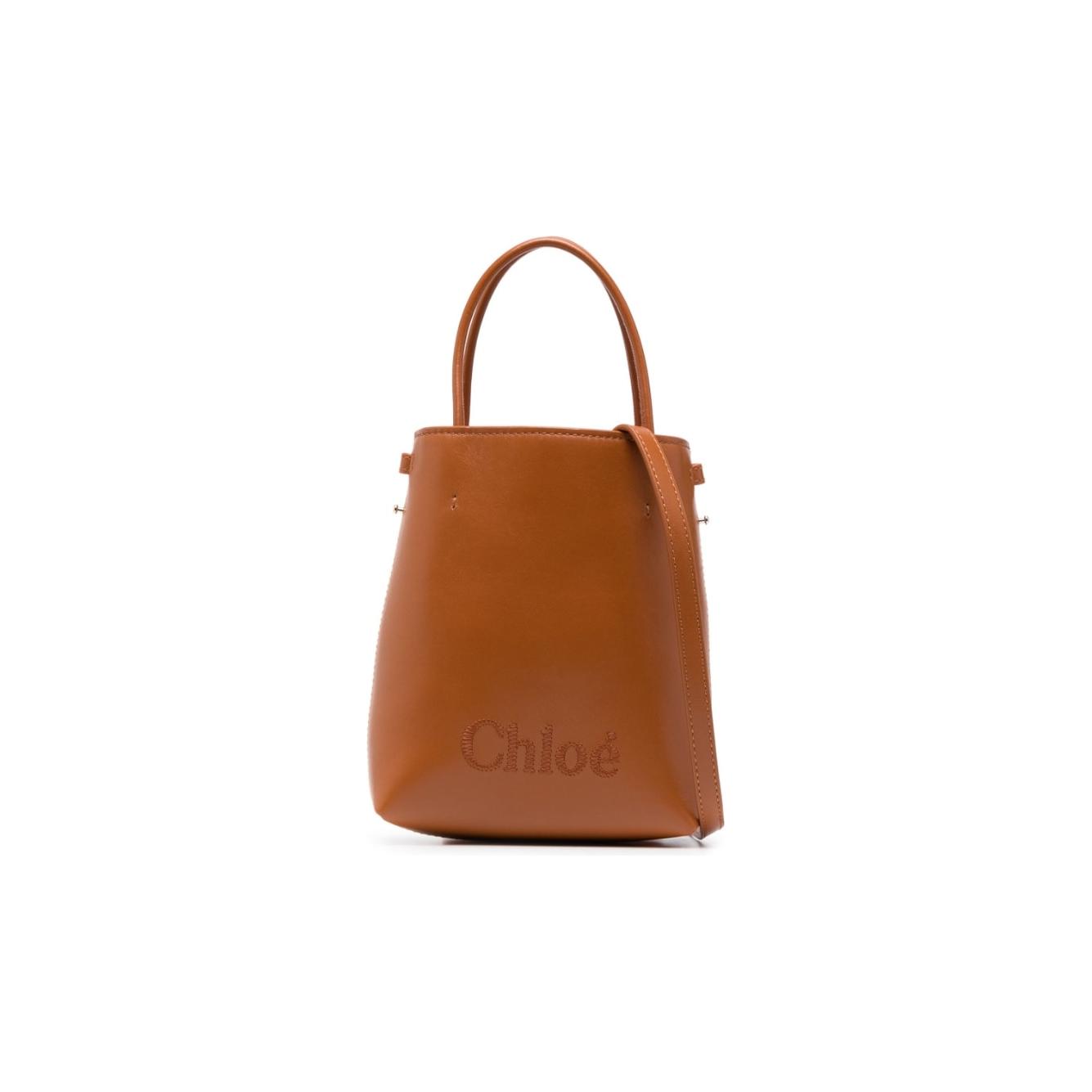 Chloè Bucket Crossbody Bag Brown