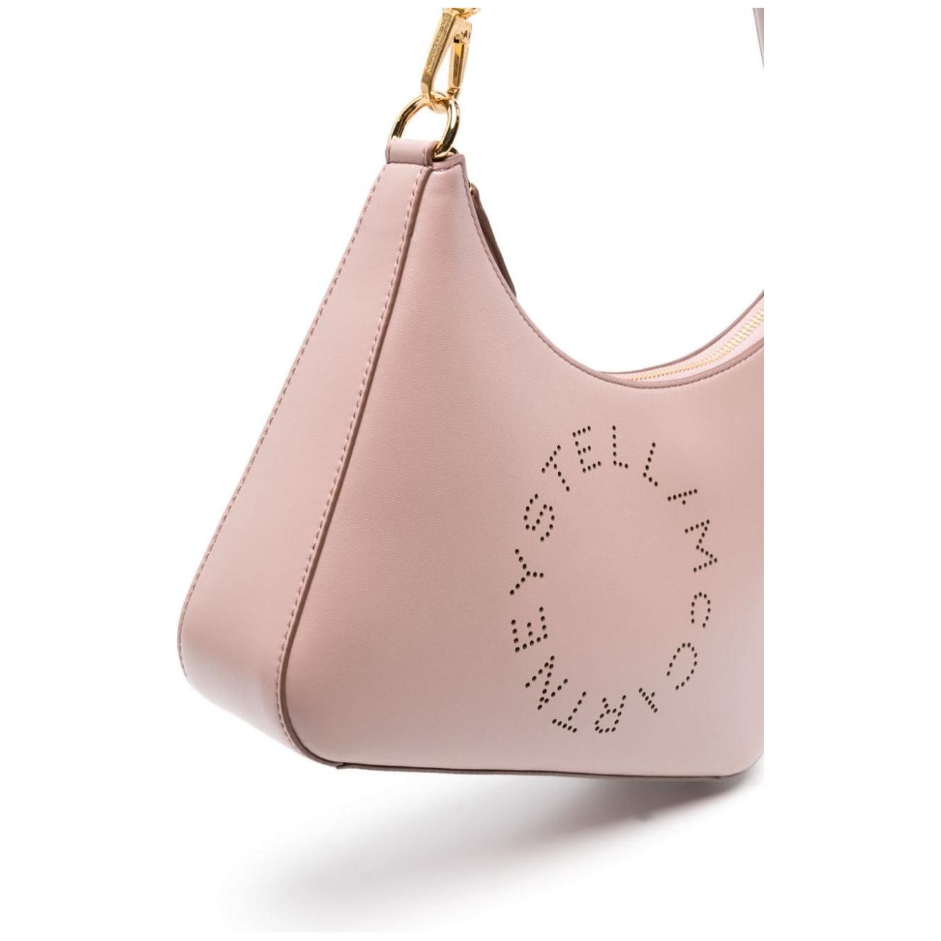 Stella McCartney mauve faux leather perforated logo Bag Shoulder Stella McCartney