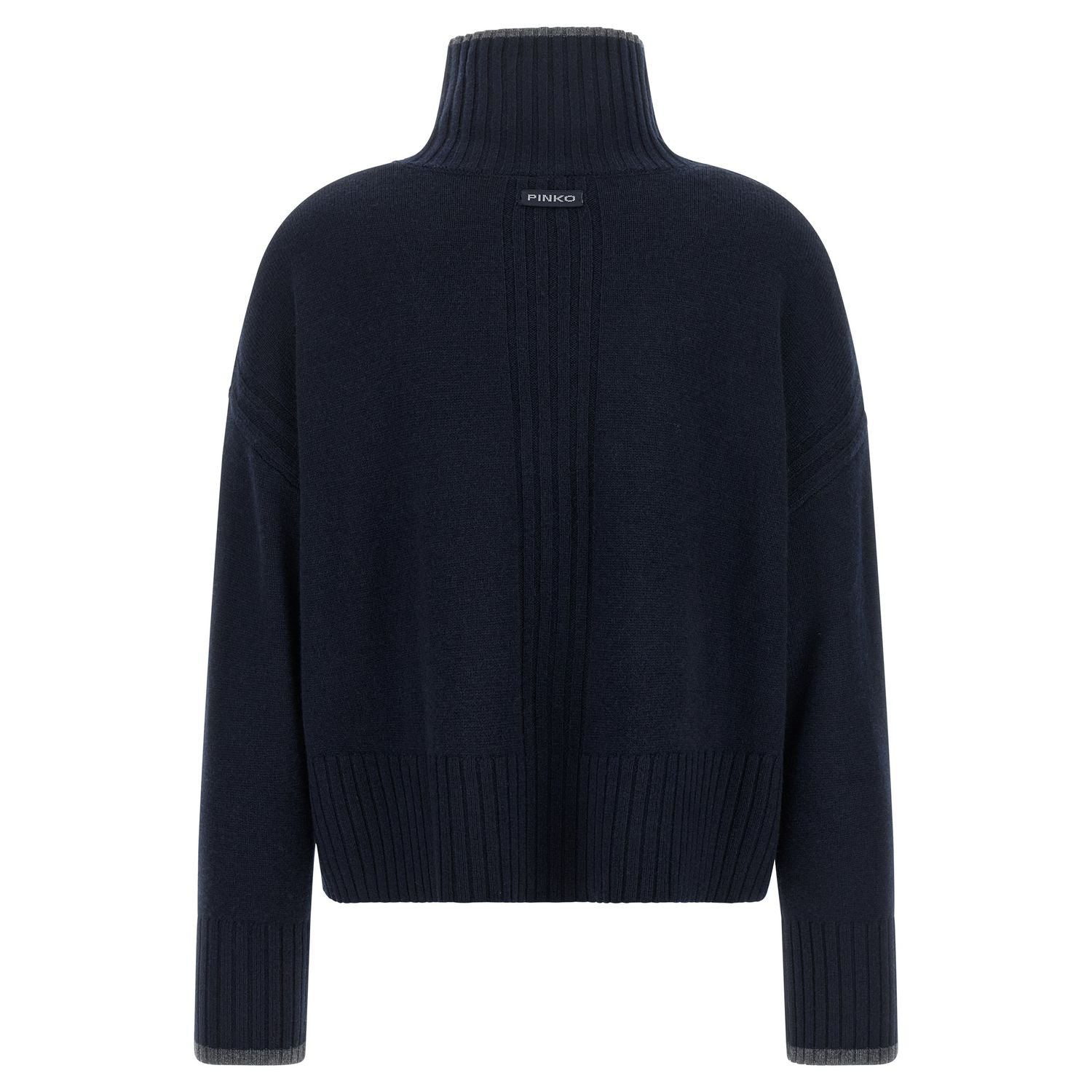 PINKO Blue Wool Cardigan