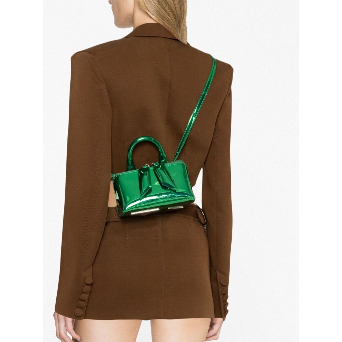 The Attico mini Friday belt Crossbody Bag Green Shoulder The Attico