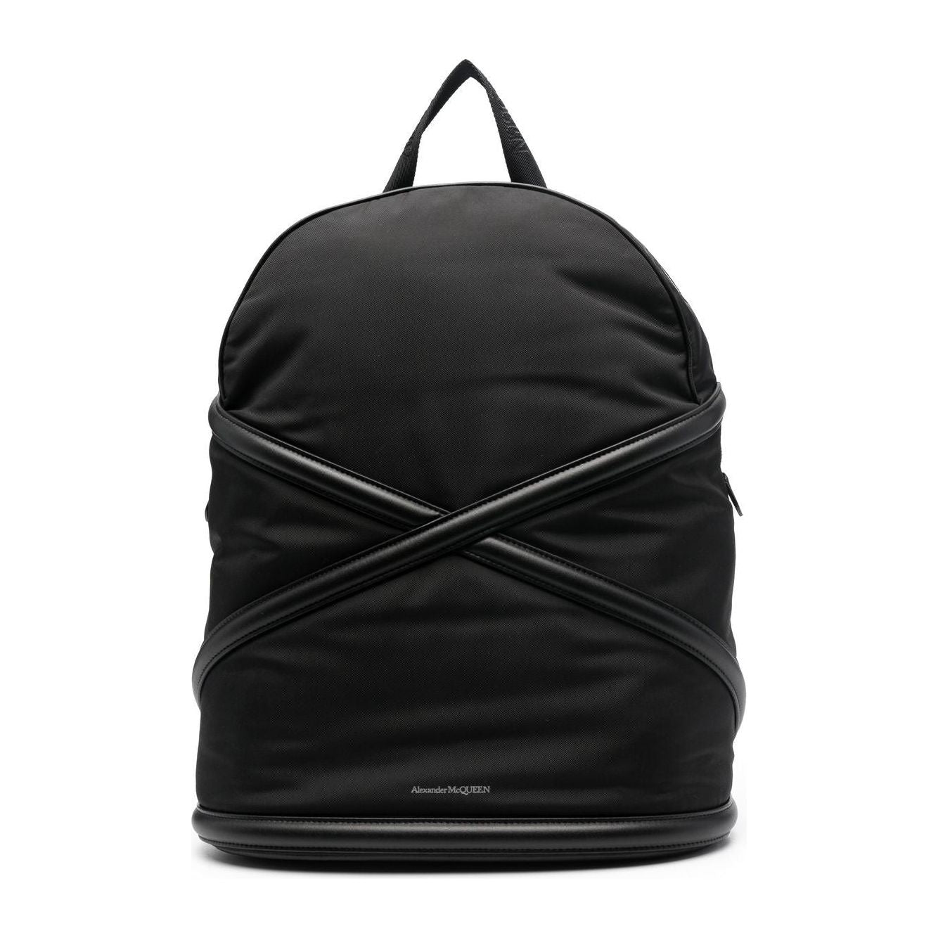 Alexander McQueen The Harness logo backpack Black Backpacks Alexander Mcqueen