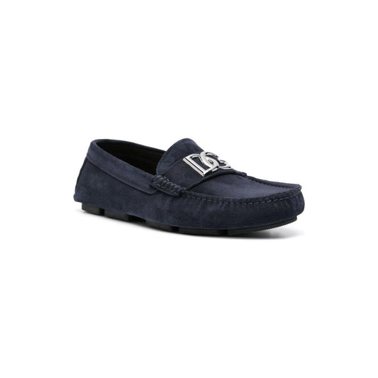 Dolce & Gabbana Flat shoes Blue Moccasins Dolce & Gabbana