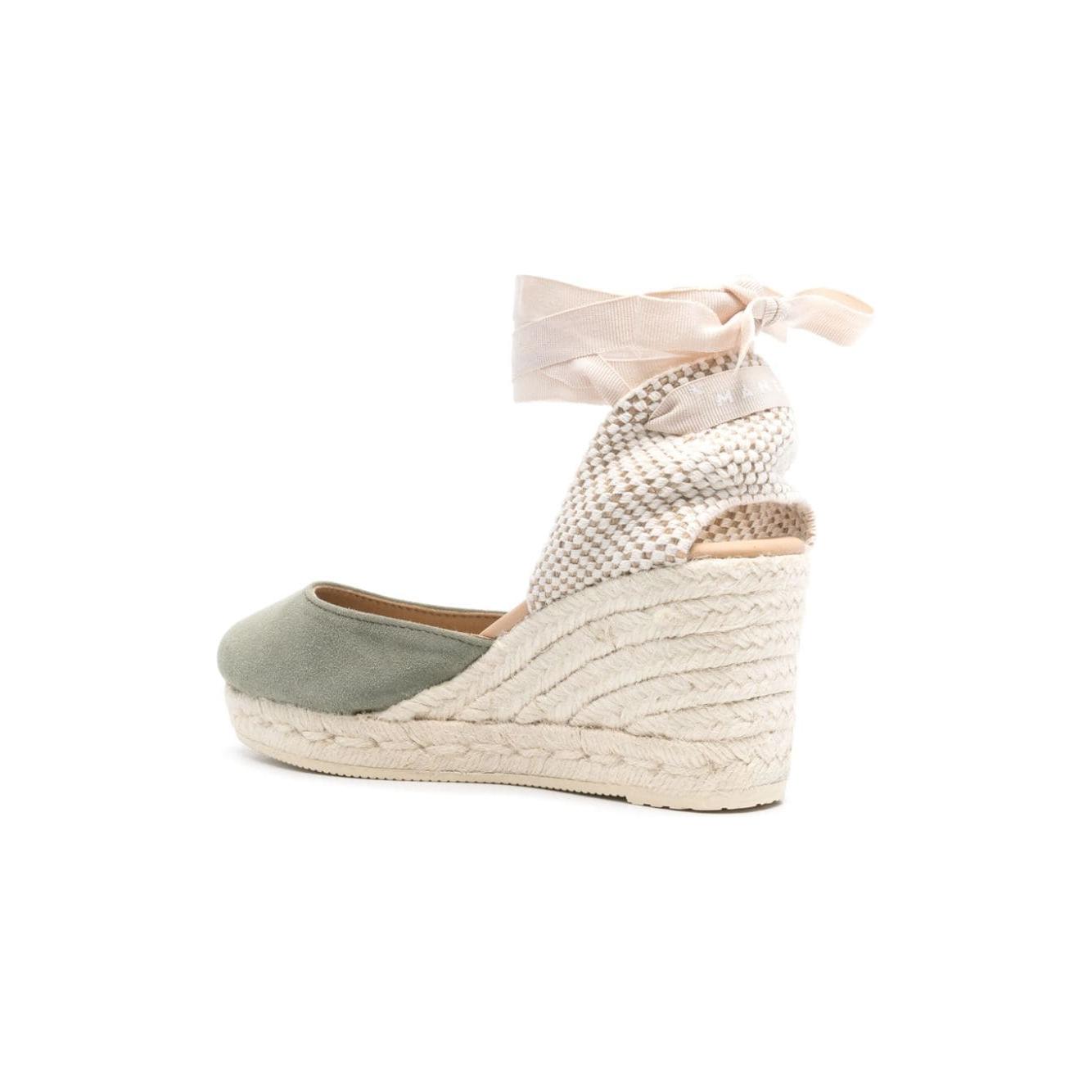 MANEBI Flat shoes Green Espadrilles Manebi