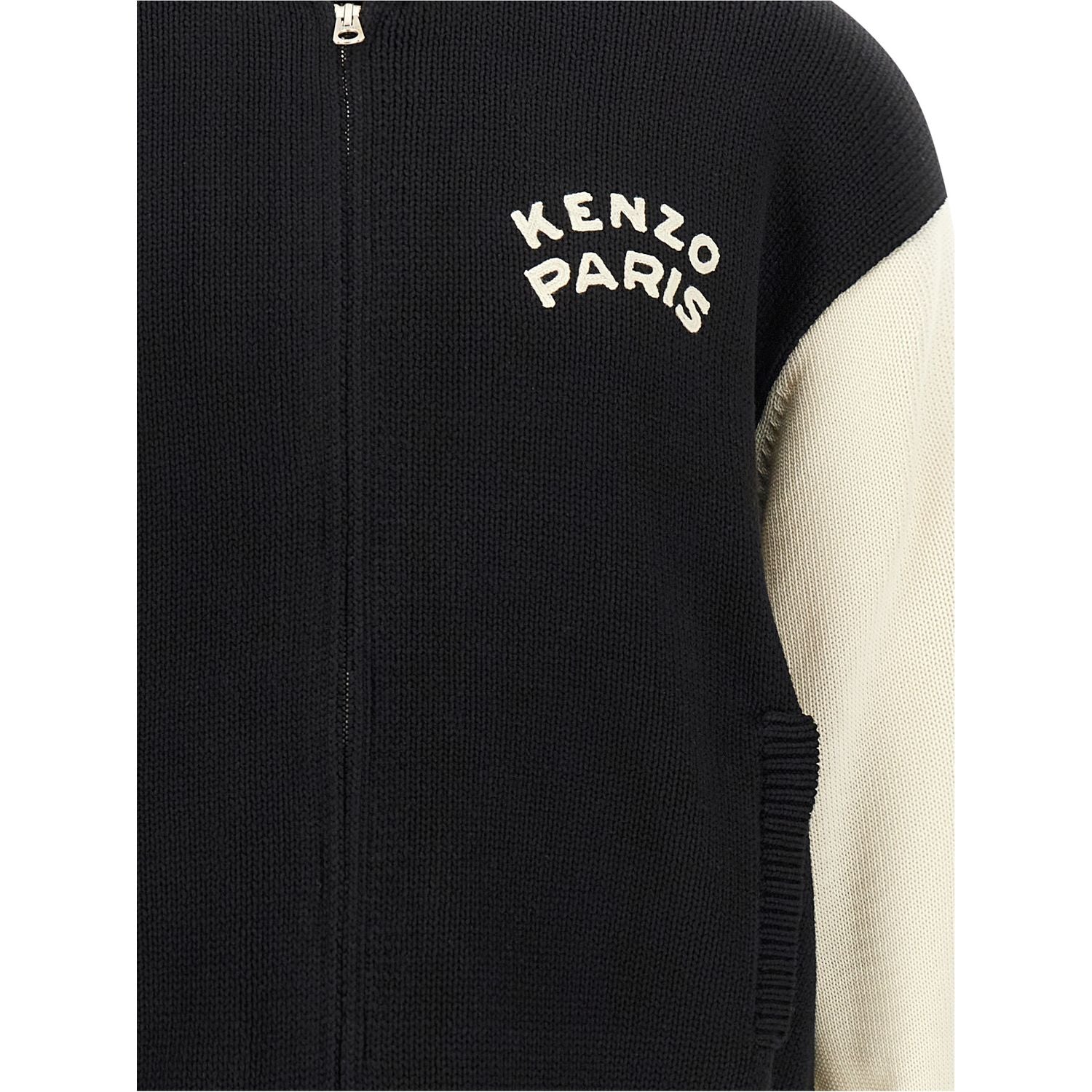 Kenzo Bicolor Cotton Cardigan