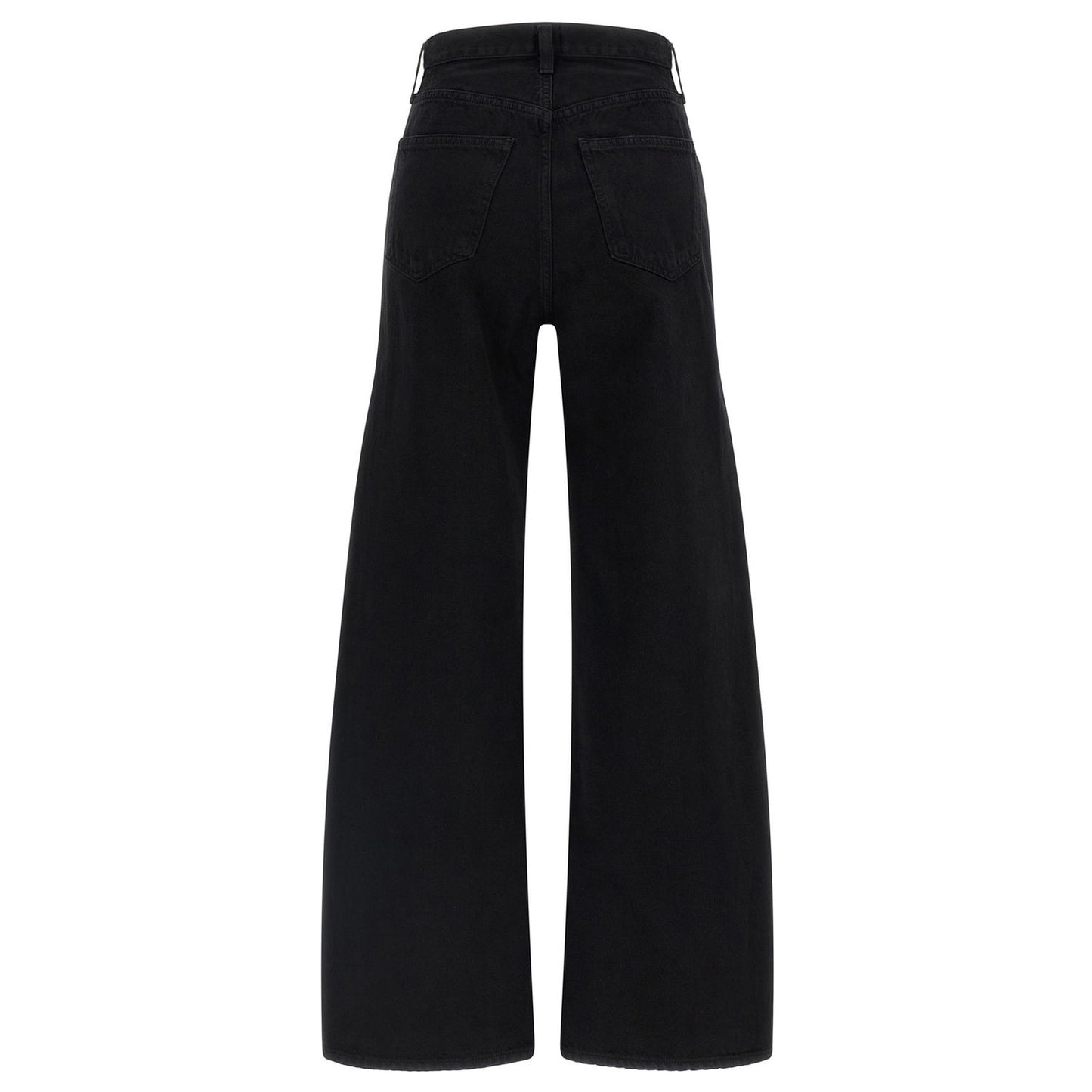 Agolde Black Cotton Jeans Denim