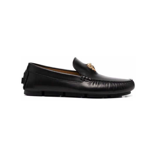 Versace Flat shoes Black Moccasins Versace