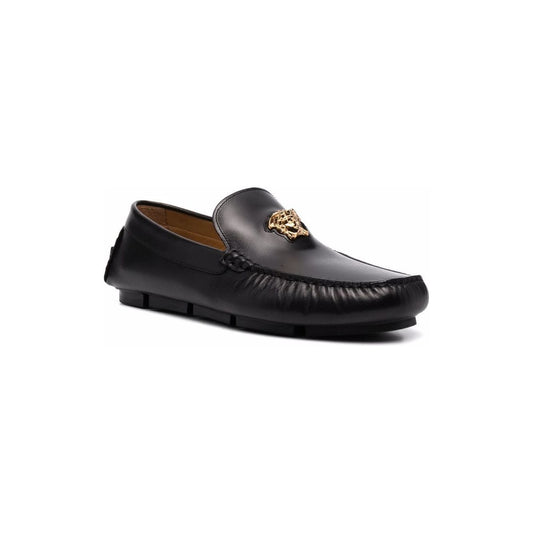 Versace Flat shoes Black Moccasins Versace