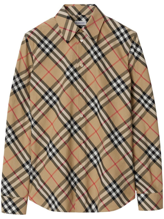 Burberry Shirts Beige Shirts Burberry